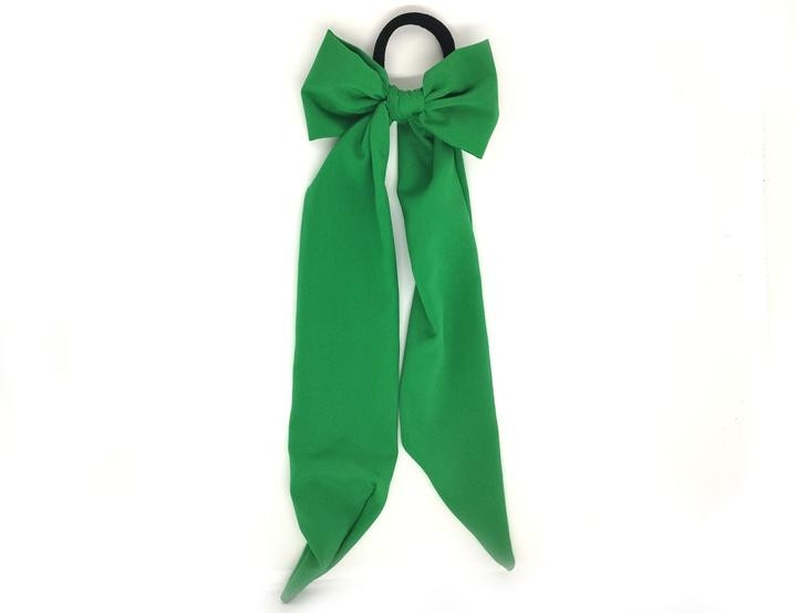 Бант Твіллі на гумці зелений Київ - фото 1