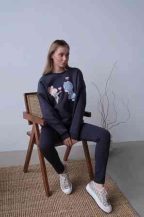 Женский трендовый зимний костюм Графит, 42/44 Одесса