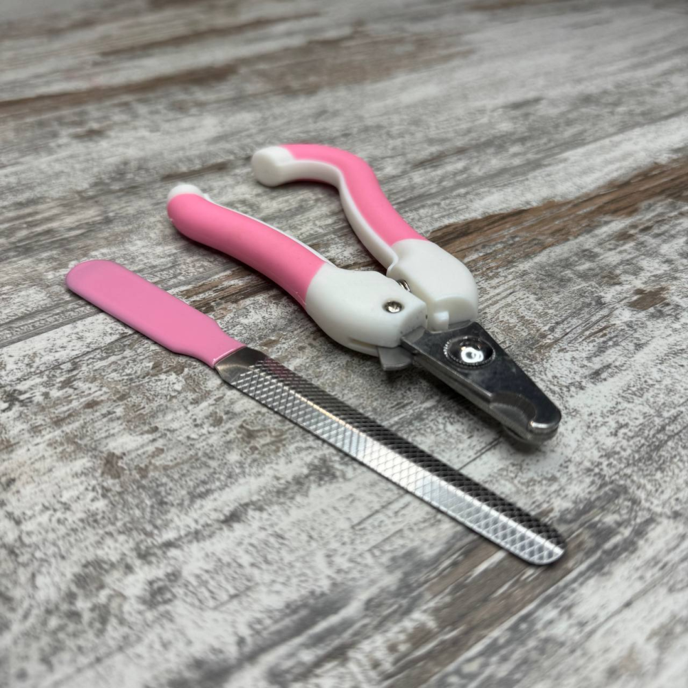 Когтеріз кусачки для котів і собак 14см з фіксатором та пилочкою, зручні ручки, нержавіюча сталь Київ - фото 6