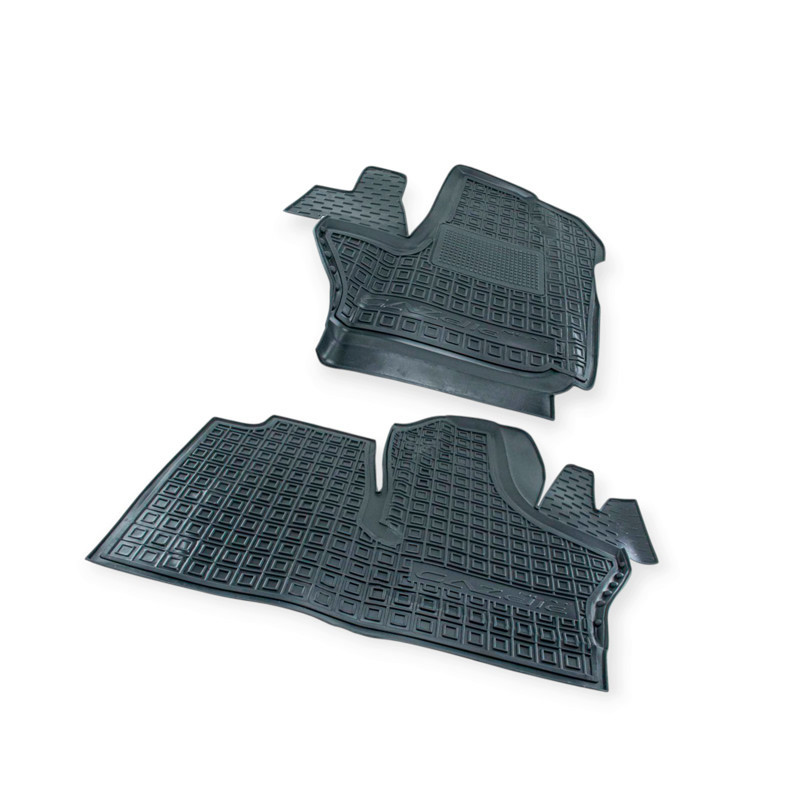 Коврики газ газель-Next (ручка кп - сверху на панели) борт 2,5см, с перемычкой салона Мукачево - изображение 1