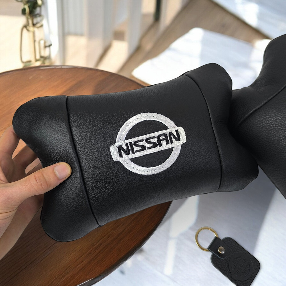 Подарок автолюбителю Nissan, Подушки под голову в машину, Декоративная подушка подголовник WA-21 Львов - изображение 7