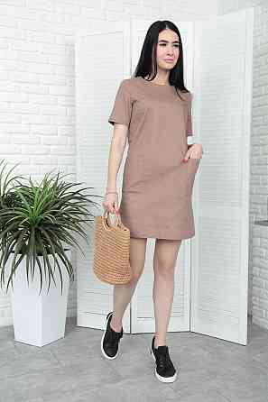 Літня сукня з кишенями "Tiffany" оптом Капучіно, 42-44 Київ