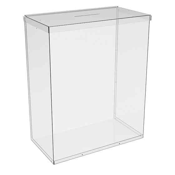 Ящик EKOSTAR без замка для пожертвований и сбора денег 400x215x500. Объем 43 литра Киев