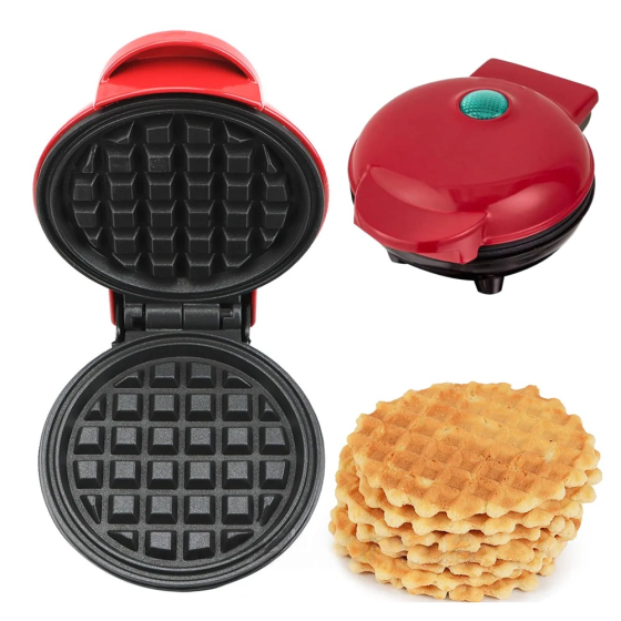 Електрична вафельниця 350Вт з антипригарним покриттям WQ-H603 SBR Київ