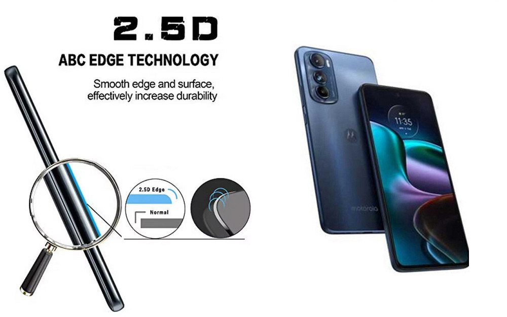 Защитное стекло ArmorGlass для Motorola Edge 30, 30 Pro – устойчивое к царапинам и ударам Киев - изображение 2
