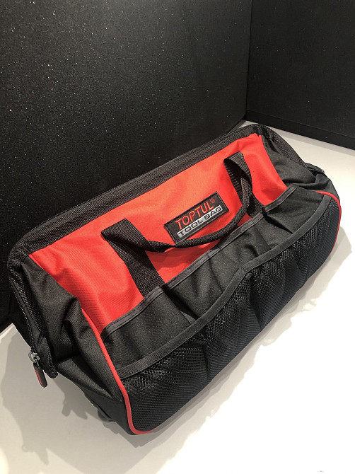 Сумка для инструмента с колесами и телескопической ручкой 530x270x320 TOPTUL PBW-053A Одесса - изображение 4