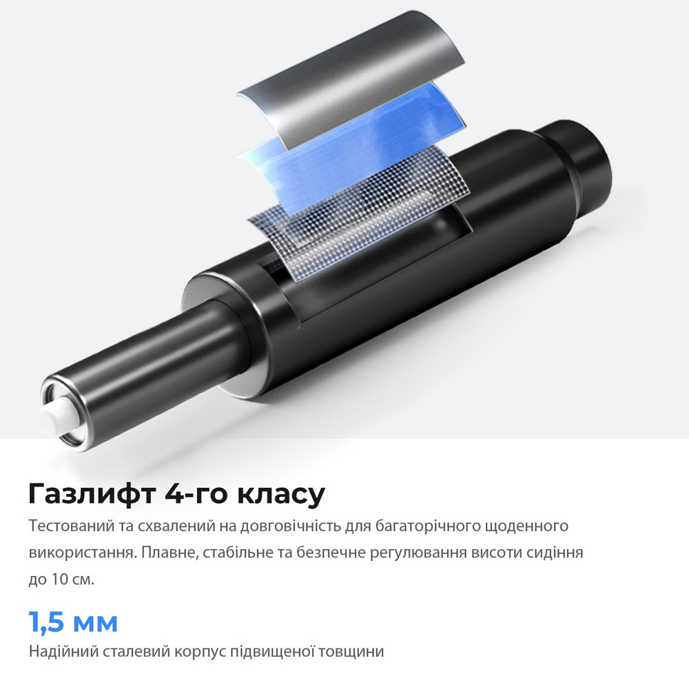 Крісло для геймерів Anda Seat X-Air Mega Size XL Mesh Space Black (AD-WY-01-BBB) Харьков - изображение 19