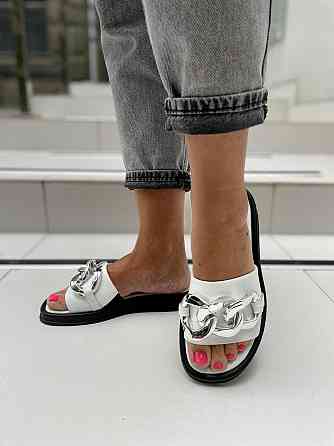 Sothby 's Шльопанці жіночі Sothby 's M-521 білі (літо, шкіра натуральна) (4685) лише 37р.38р. Коломыя