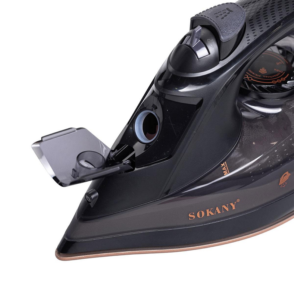 Праска з парою з автовідключенням професійна бездротова для одягу 2400 Вт Sokany SK-11037 Київ - фото 8