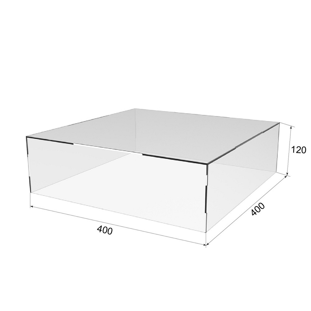 Коробка акриловая EKOSTAR 400х400х120 Киев - изображение 3
