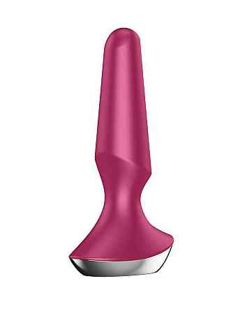 Анальна смарт-вібропробка Satisfyer Plug-ilicious 2 Berry Sex Aura Київ