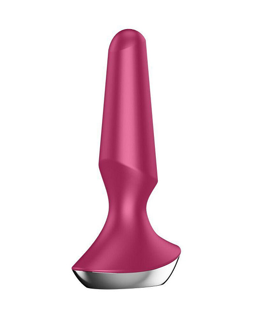Анальна смарт-вібропробка Satisfyer Plug-ilicious 2 Berry Sex Aura Київ - фото 3