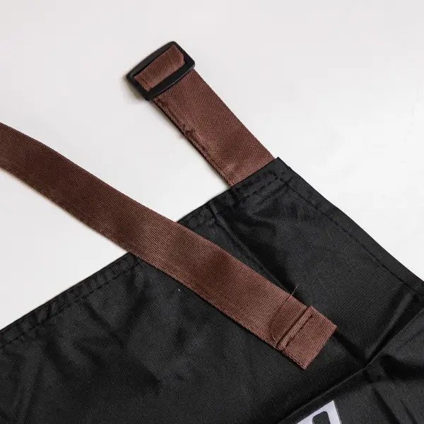 Фартух кухонний з поліестеру 68*75 см водонепроникний чорний 529-1B Коломия - фото 5