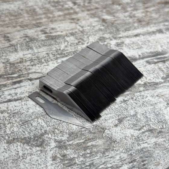 Леза для макетного ножа X-Acto №11, 100 шт, змінні леза скальпеля для моделювання та ручних робіт Київ