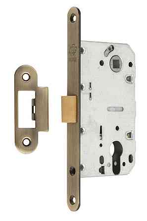 Замок для межкомнатных дверей Gavroche GR 85K-EC ( бесшумний) AB бронза с ответной планкой Киев