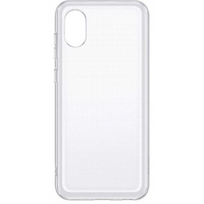 Чохол до мобільного телефона Samsung A03 Soft Clear Cover Transparent (EF-QA032TTEGRU) Вінниця - фото 1