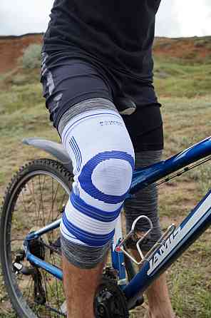 Наколінник Power System PS-6008 Knee Support Pro Blue/White (1шт.) L/XL Київ