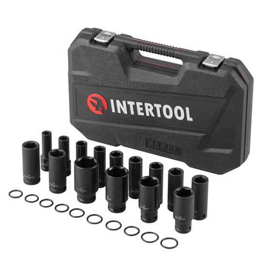 Набор головок ударных удлиненных 1/2