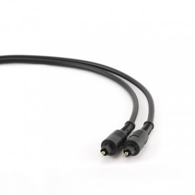 Кабель мультимедійний Optical Toslink M-M 1m black Cablexpert (CC-OPT-1M) Вінниця - фото 3