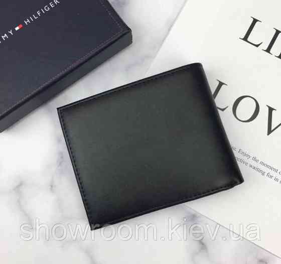 Чоловіче шкіряне портмоне (3302) подарункове паковання Київ
