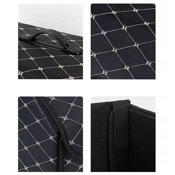 Автомобильный органайзер XY0-52 Black-Gold компактный вместительный два отдела для хранения на магнитах с ручкой 55*31*29 см Киев