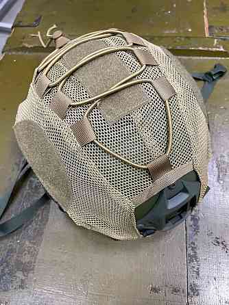 Кавер (чехол) на баллистический шлем типа Fast сетка Койот Винница