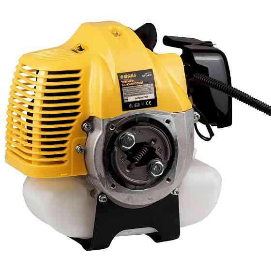 Тример бензиновий 3.6 кВт 52 см3 жорсткий посилений вал 28 мм U-ручка (котушка, 2 ножі, ремінь) (з 2х ЧАСів) SIGMA (5612421) Київ
