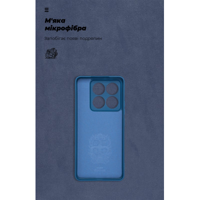 Чехол для мобильного телефона Armorstandart ICON Xiaomi 14T Pro Dark Blue (ARM88503) Винница - изображение 4
