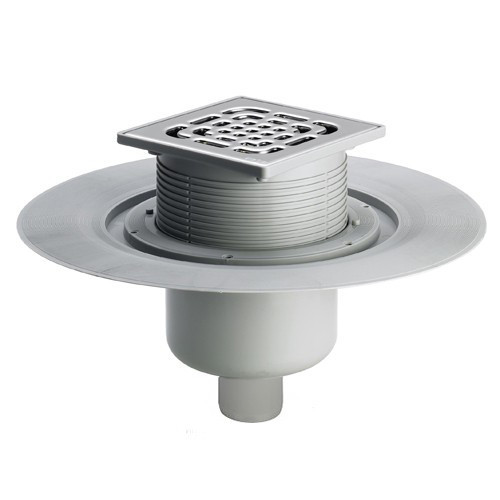 Трап для балконов и террас VIEGA ф50, нерж, вертикальный 557096 (284688) Киев - изображение 1