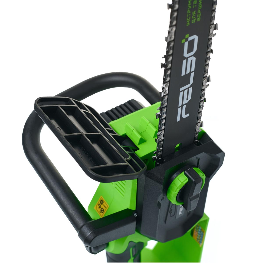 Мощная аккумуляторная цепная мини пила FELSO RS20BL (20В/каркас/2 цепи/2 шины/25+30cм) Киев - изображение 5
