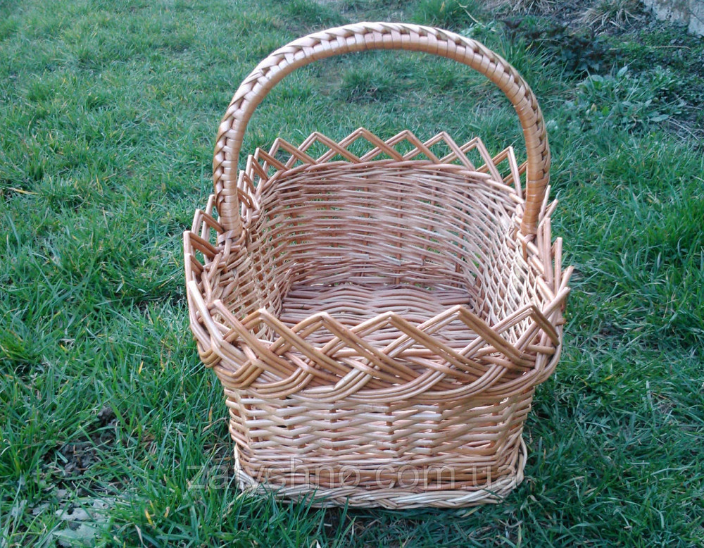 Кошик прямокутний плетений Київ - фото 4