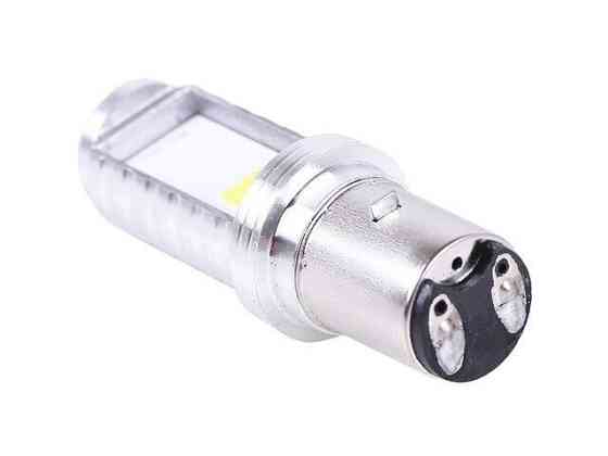 Лампа фары диодная 2 кристалла 2 усика П15Д-25-1 Мукачево