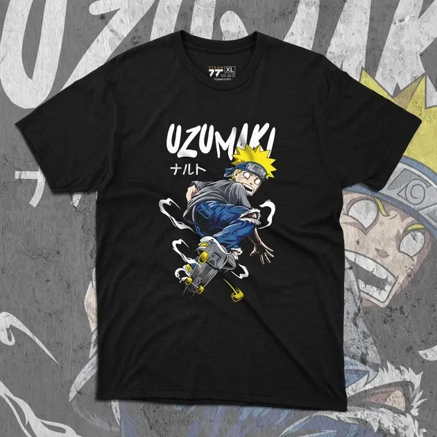 Футболка для подростка мальчика с принтом Наруто Узумаки Наруто Размер 160 Anime10558 Днепр - изображение 1