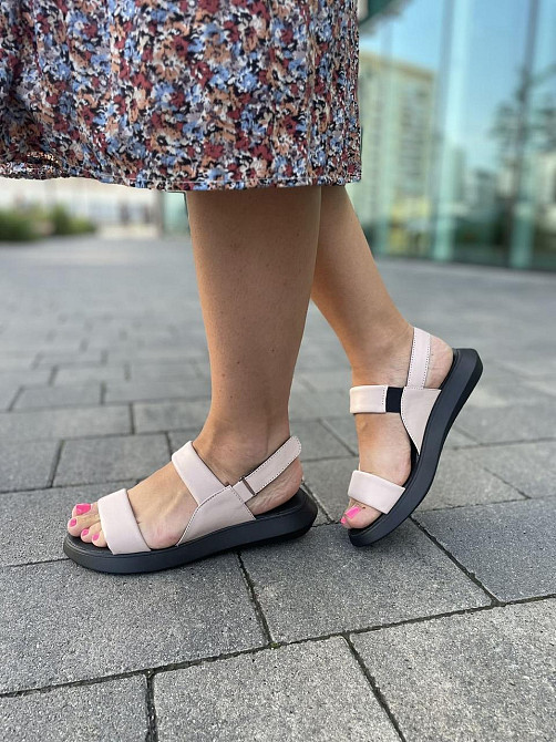 teona Босоніжки жіночі TEONA 290 пудра (літо, шкіра натуральна) (5246) Коломия - фото 9