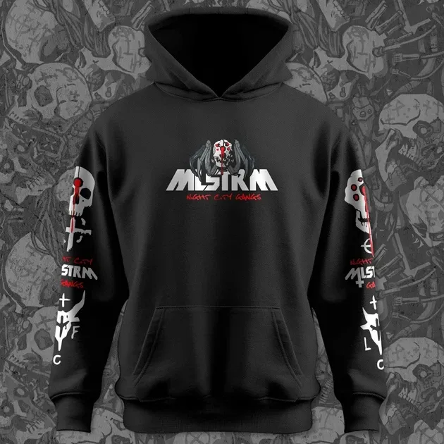 Худі для підлітка хлопчика з принтом Cyberpunk 2077Mael140trom Розмір 170 Anime11246 Дніпро - фото 3