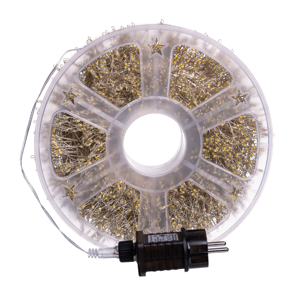 Гірлянда новорічна 50 м, 1500 LED, мультиколор Київ - фото 3