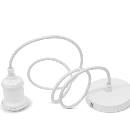 LED Світильник підвісний декоративний E27 1,1м білий VL-PD116IW Videx Житомир