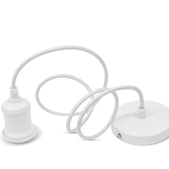 LED Світильник підвісний декоративний E27 1,1м білий VL-PD116IW Videx Житомир - изображение 2