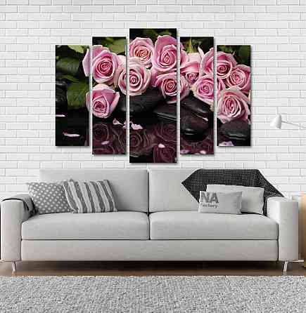 Модульна картина Букет Троянди Art-116_5 Київ