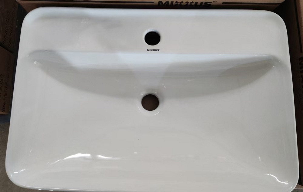Раковина накладна Mixxus Premium BEVEL-0203 600х405х120mm з отвором під змішувач   ( MP6513 ) 34574 Харків - фото 3