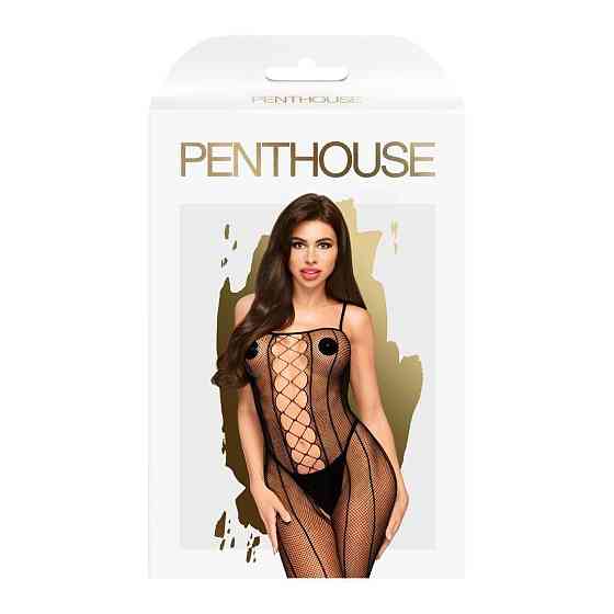 Бодистокинг на бретелях DROP-DEAD TASTY черный Penthouse (Германия) размер S/L Sex Aura Киев