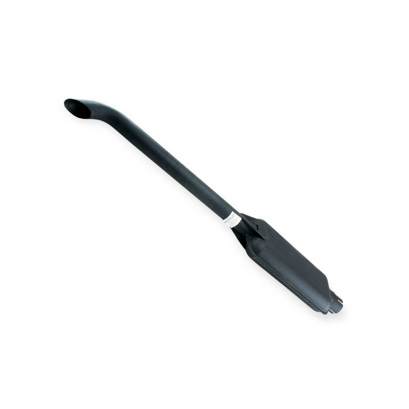 Глушник із дв. Д-245 (d-72,4) довгий (1370 мм) чорний МТЗ Мукачево - фото 1