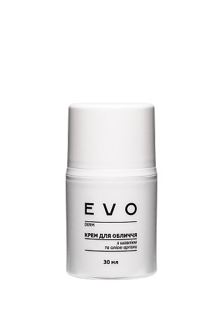 Крем для обличчя з шавлією і аргановою олією EVO derm 30 мл Винница - изображение 1