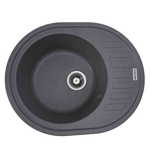 VALESO Гранітна мийка для кухні VALESO SOUL 6250 матова Сірий мусон Киев