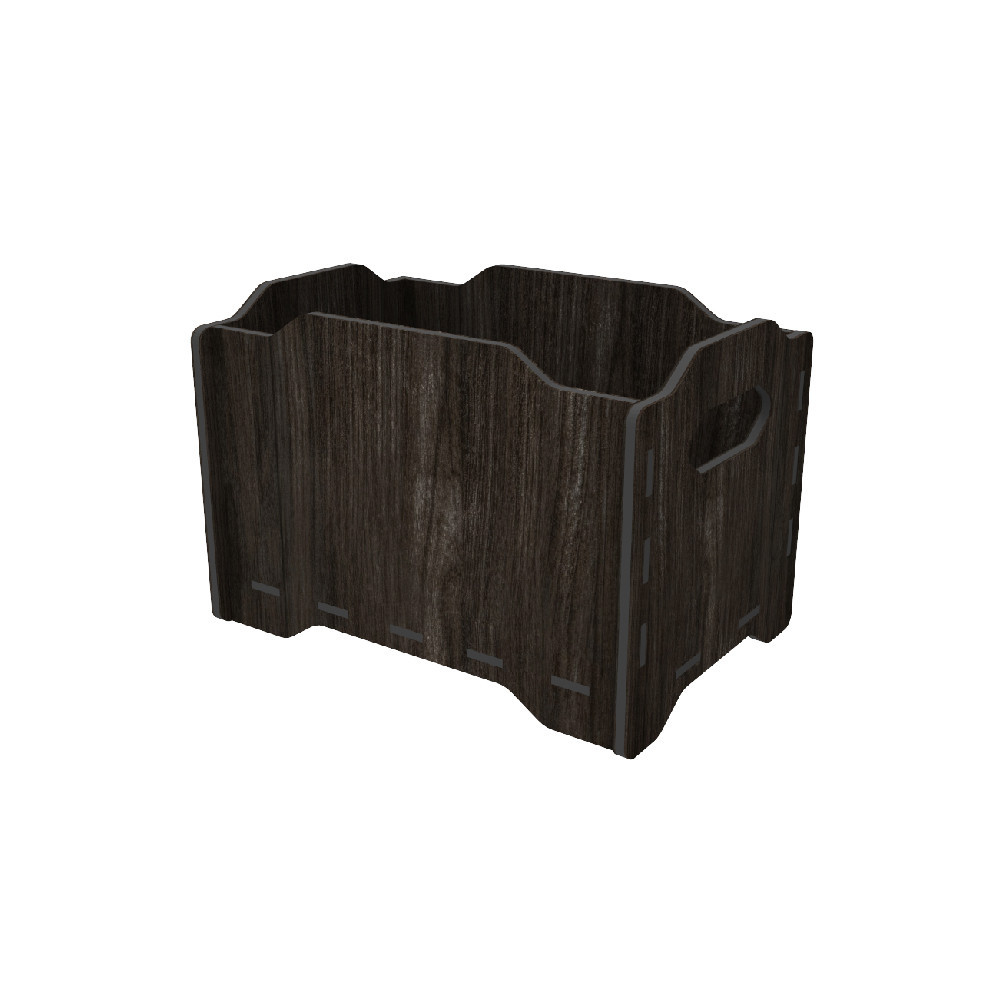 Коробка EKOSTAR з фанери 175x120x120 венге Київ - фото 1
