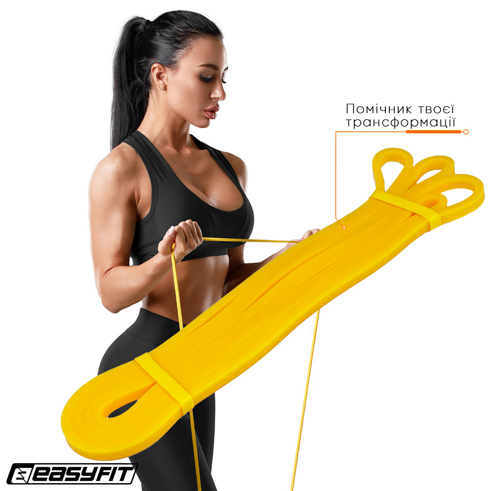 EasyFit Гумова петля EasyFit 1-6 кг жовта Коломыя - изображение 1