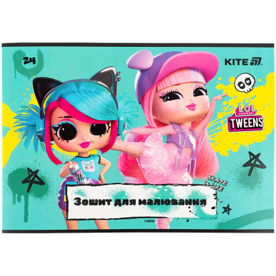 Альбом для рисования Kite LOL, 24 листа (LO25-242) Винница - изображение 5
