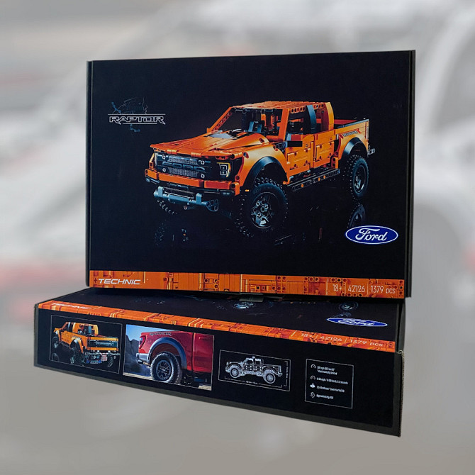 Конструктор Technic Ford F150 Raptor (42126), 1379 деталей сумісний із lego-лего форд раптор Запоріжжя - фото 1