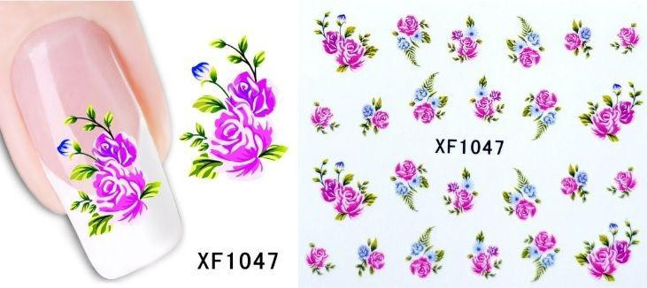 Наклейки для ногтей XF1047 Киев - изображение 1