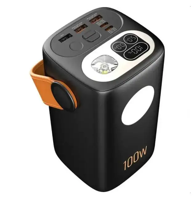 Зовнішній акумулятор Power Bank 60000mAh 100W KP KPG-60000 швидка зарядка для ноутбуків Одеса - фото 6